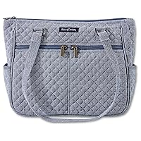 Bella Taylor Everyday Tote | Lightweight Quilted Fabric Handbags for Women