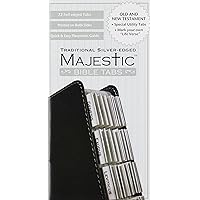 Majestic Traditional Silver-Edged Bible Tabs Majestic Traditional Silver-Edged Bible Tabs Book Supplement
