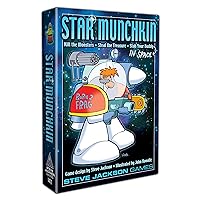 Steve Jackson Games Star Munchkin Card Game (Base Game) | Adult, Kid & Family Card Game | Fantasy Adventure Roleplaying Game | Ages 10+ | 3-6 Players | Average Play Time 120 Minutes | from