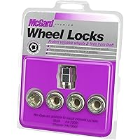 McGard 24019 Cone Seat - Under Hub Cap Wheel Locks (M14 x 1.5 Thread Size) - Set of 4