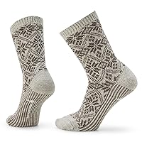 Smartwool Women's Everyday Traditional Snowflake Merino Wool Crew Socks