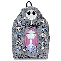 Loungefly Nightmare Before Christmas Jack and Sally Eternally Yours Tombstone Double Strap Shoulder Bag