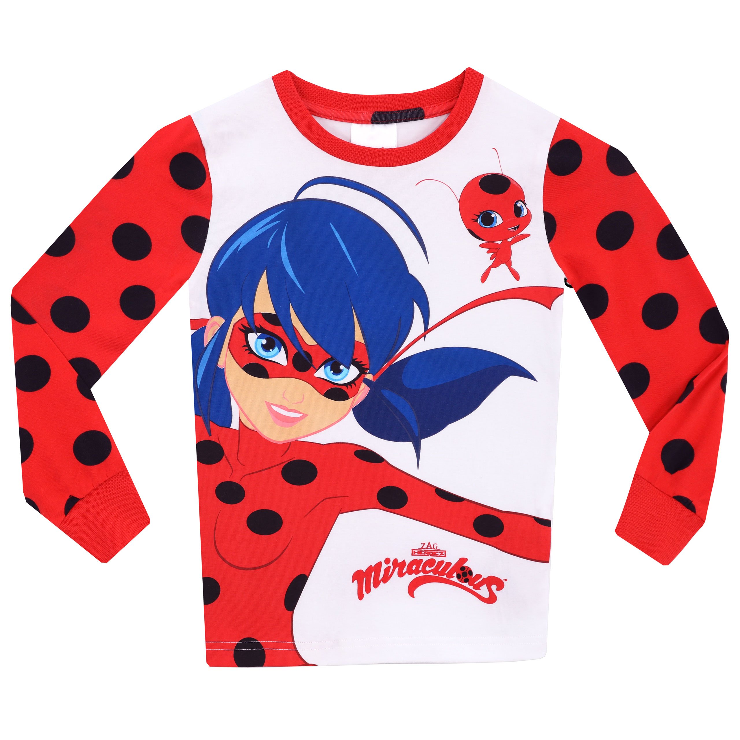 Miraculous Ladybug Girls' Lady Bug Pajamas