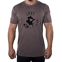 Love is in The Air Gas Mask Shirts, Valentine Nice Shirts, Graphic Men's Shirts