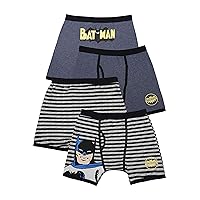 DC Comics Boys 2 Pack Vintage Batman Boxer Brief Underwear