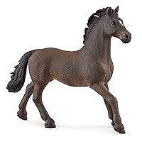 Schleich Horse Club Oldenburger Stallion Horse Figurine - Detailed Horse Toy in Spirited Pose, Durable for Education and Imaginative Play for Boys and Girls, Gift for Kids Ages 5+