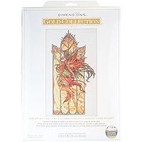 Dimensions Gold Collection Dancing Fall Fairy Counted Cross Stitch Kit, 10