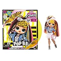 L.O.L. Surprise! Remix Pop B.B. Fashion Doll with Music, Extra Outfit, and 25 Accessories - Ages 4+