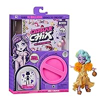 Capsule Chix Giga Glam Collection, 4.5 inch Doll with Capsule Machine Unboxing and Mix and Match Fashions and Accessories