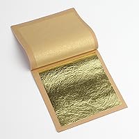 22K Genuine Gold Leaf Loose 10 Booklets (250 Sheets)