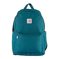 Carhartt Unisex Adult 21L Classic Daypack, Durable Water-Resistant Pack with Laptop Sleeve, Tidal, One Size