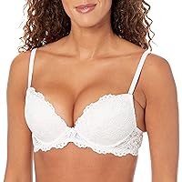 Women's Maximum Cleavage Underwire Push Up Bra, Available in Single and 2 Packs