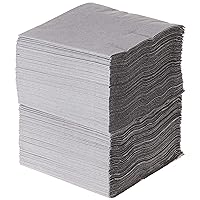 Creative Converting Beverage Napkin 2PLY, Shimmering Silver