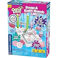 Ooze Labs Soap & Bath Bomb Lab Kit - 10 Cosmetology & Skin Care Experiments | Parents' Choice Award Winner