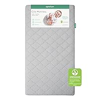 Newton Baby Crib Mattress and Toddler Bed - Ultra-Breathable Proven to Reduce Suffocation Risk, Washable Core & Cover, 2-Stage, Plush 5.5