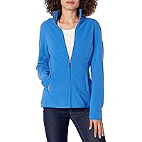 Amazon Essentials Women's Classic-Fit Full-Zip Polar Soft Fleece Jacket (Available in Plus Size), Royal Blue, X-Large