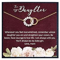 Daughter Gift for Daughter Gift from Mom to My Daughter Birthday Gift for Daughter Necklace Gift for Daughter Jewelry Gifts for Grown Daughter Present