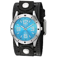 Nemesis Unisex VSTH096L Sporty Racing Analog Display Black Watch