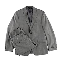 Ralph Lauren Mens Total Stretch Two Button Formal Suit Grey 40x35