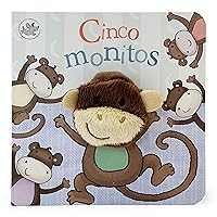 Cinco monitos / Five Little Monkeys (Finger Puppet Book) (Spanish Edition)