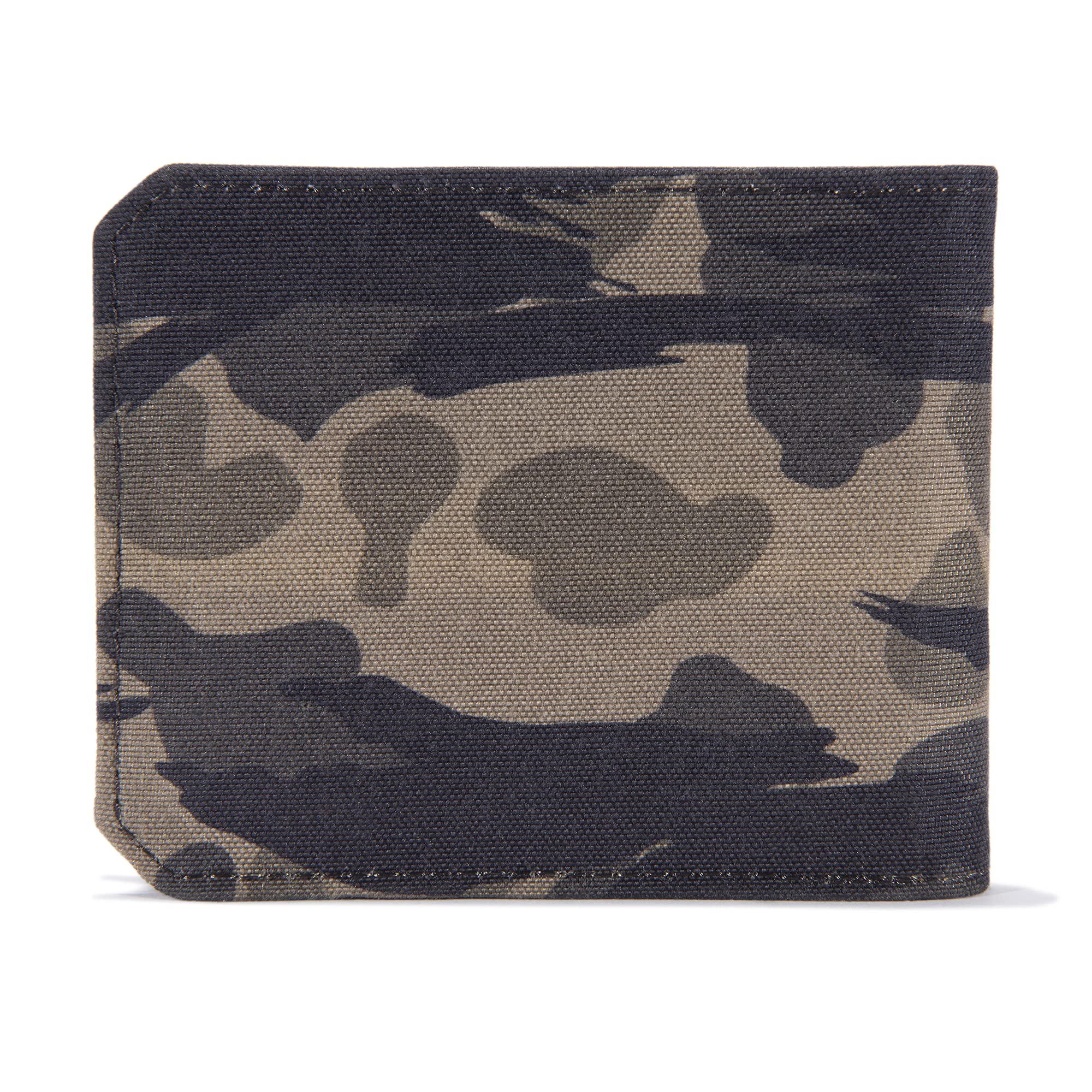 Carhartt Men's Bifold and Passcase, Durable Billfold Wallets, Available in Leather and Canvas Styles