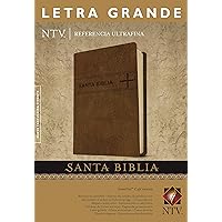 Santa Biblia NTV, Edición de referencia ultrafina, letra grande (Letra Roja, SentiPiel, Café rústico) (Spanish Edition)