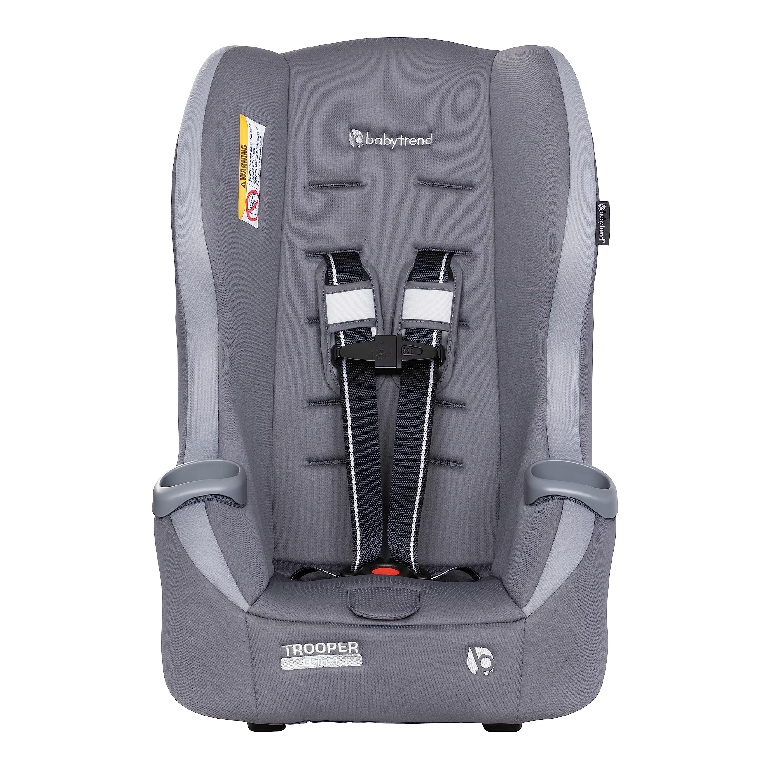 Baby Trend Trooper 3-in-1 Convertible Car Seat, Dash Grey