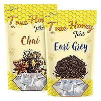 True Honey Tea Bold Brews - Chai and Earl Grey - Pack of 2