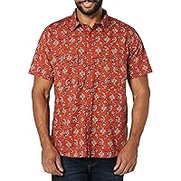Amazon Essentials Men's Standard-Fit Short-Sleeve Two-Pocket Utility Shirt (Previously Goodthreads)