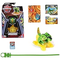 Bakugan, Special Attack Trox, Spinning Collectible, Customizable Action Figure and Trading Cards, Kids Toys for Boys and Girls 6 and up