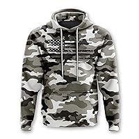 Tactical Pro Supply - American Flag Patriotic Hoodies for Men and Women | Decorated in The USA made from 100% Cotton & Double-Stitched |Long-Lasting & Durable Tee | Machine Washable