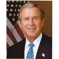 President George W. Bush 8 X 10 Photo Autograph on Glossy Photo Paper