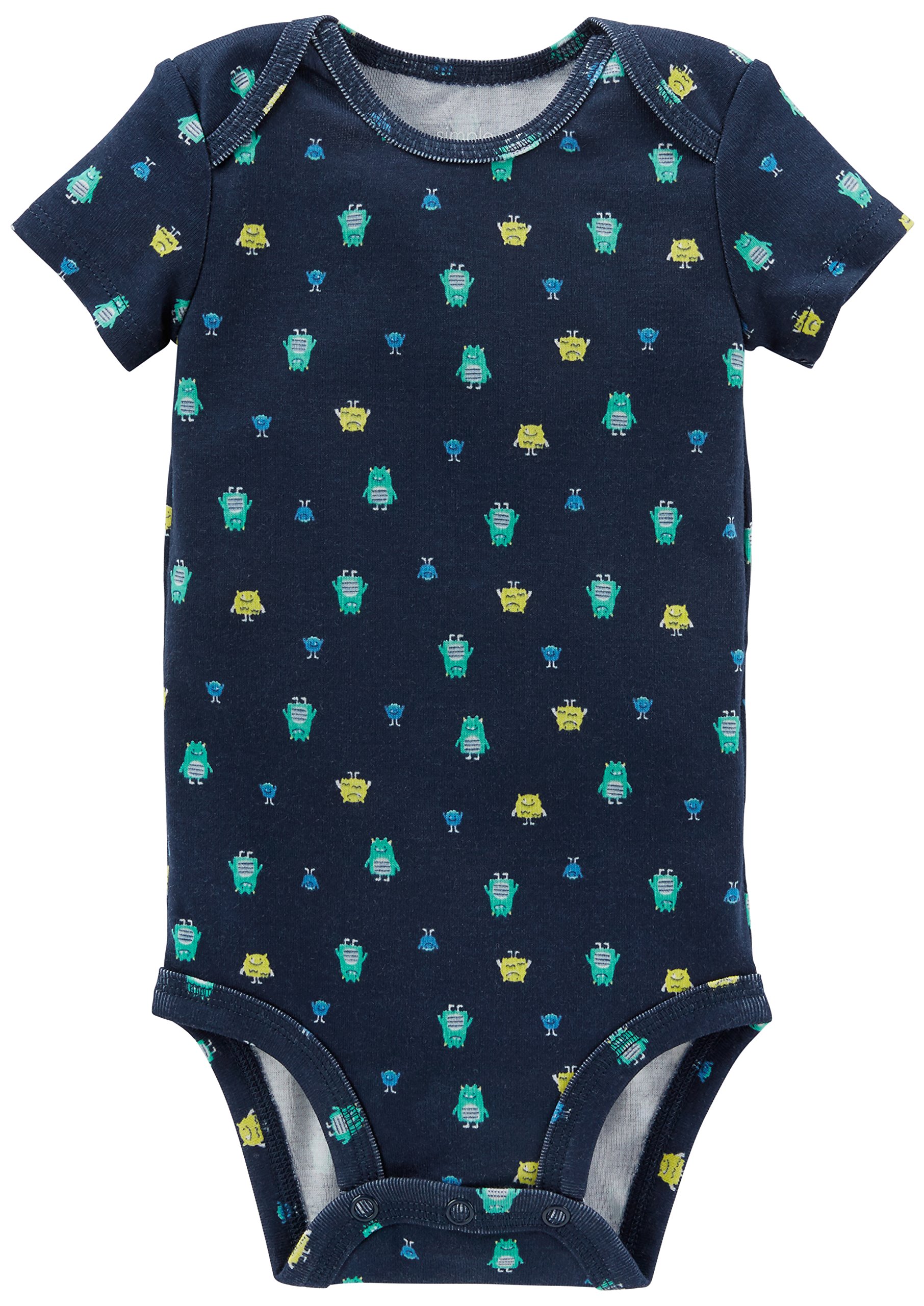 Simple Joys by Carter's Baby Boys' 6-Pack Short-Sleeve Bodysuit