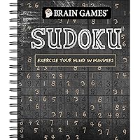 Brain Games - Sudoku (Chalkboard #1): Exercise Your Mind in Minutes (Volume 1)