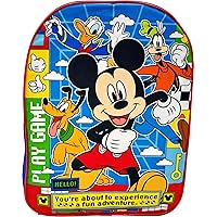 Ruz Kid's Licensed 15 Inch School Bag Backpack (Mickey Mouse)