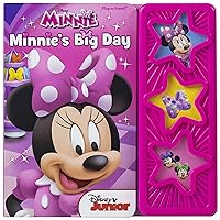 Disney - Minnie's Big Day 3-Button Star Sound Book - Play-a-Sound - PI Kids Disney - Minnie's Big Day 3-Button Star Sound Book - Play-a-Sound - PI Kids Board book