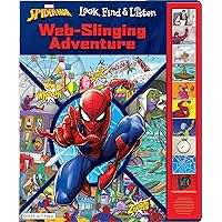 Marvel Spider-man - Web-Slinging Adventure Sound Book - Look, Find & Listen - PI Kids (Look and Find)