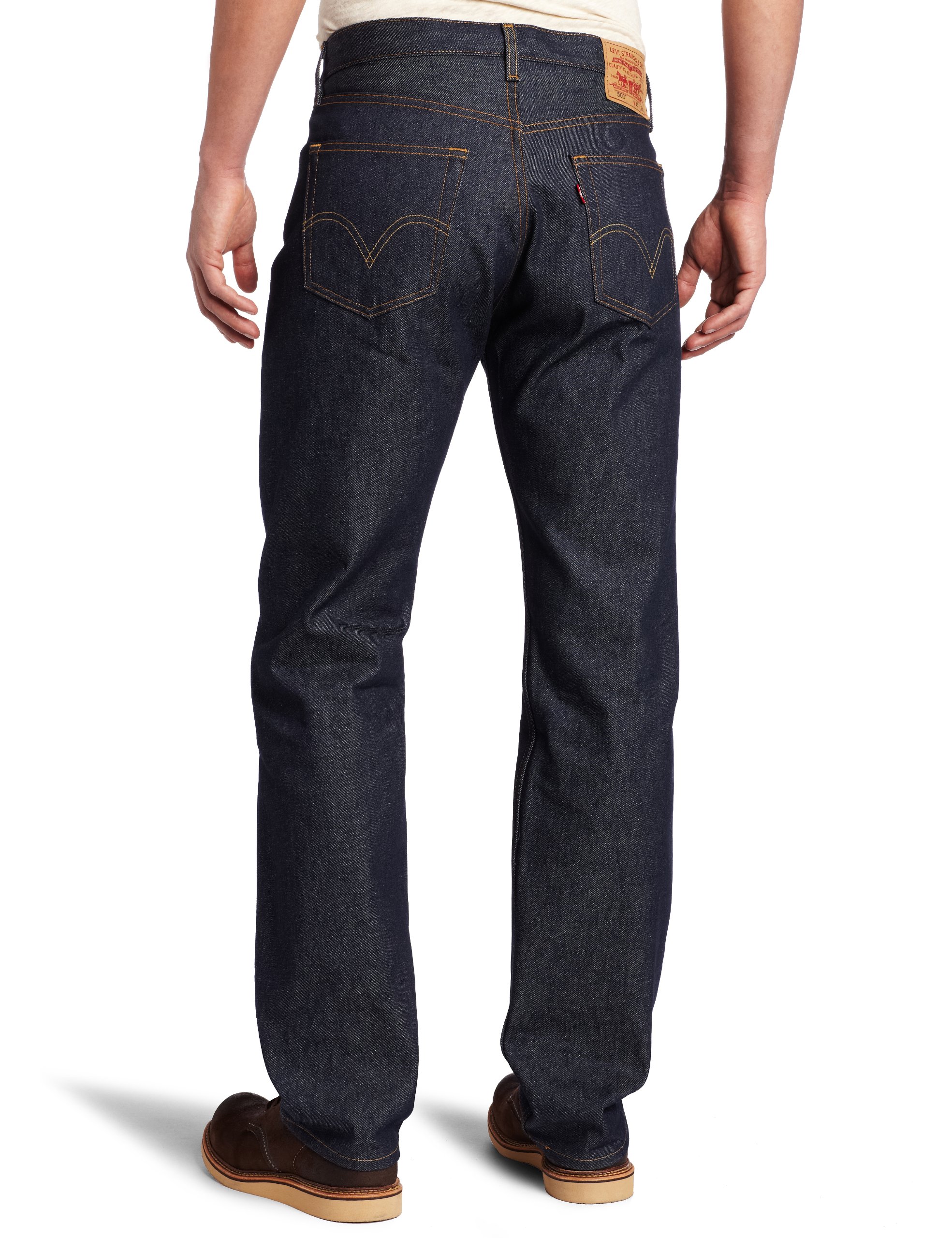 Levi's Men's 501 Original Style Shrink-to-fit Jeans (Regular and Big & Tall)
