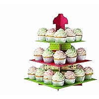 Wilton Holiday Square Treat Stand, 1 Count