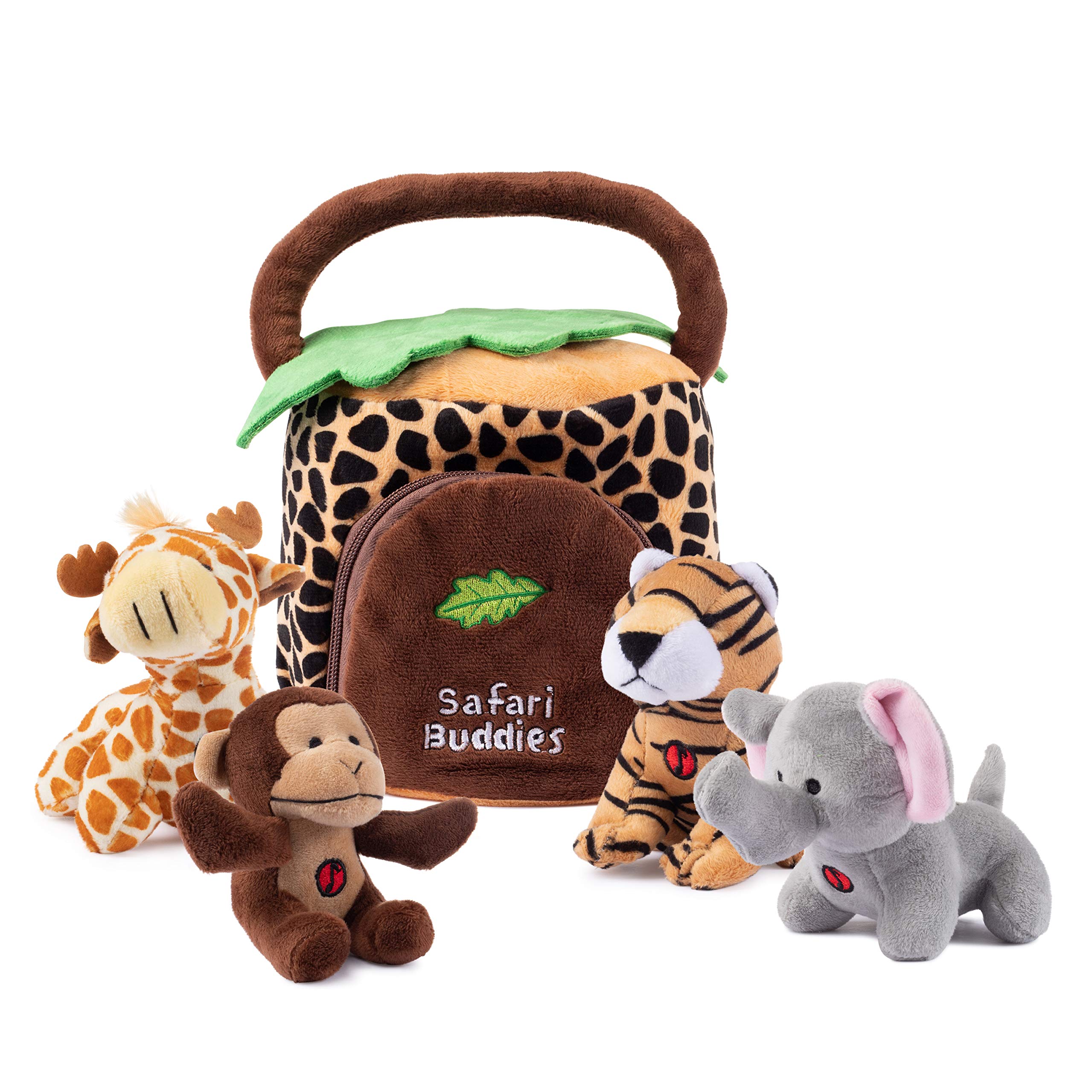 Mua Talking Plush Jungle Animals Toy Set, Includes 4 Talking Soft Safari  Animals A Plush Elephant Plush Monkey Plush Giraffe Plush Tiger with A Plush  Jungle House Carrier trên Amazon Mỹ chính
