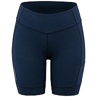 Louis Garneau, Women's Fit Sensor Texture 7.5 Shorts, Dark Night, M