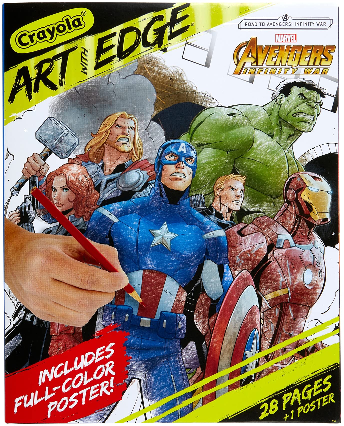 Marvel Avengers coloring page | Free Printable Coloring Pages