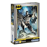 Clementoni - 35088 - Jigsaw Puzzle Batman - Made in Italy - Jigsaw Puzzle for Adult 500 Pieces