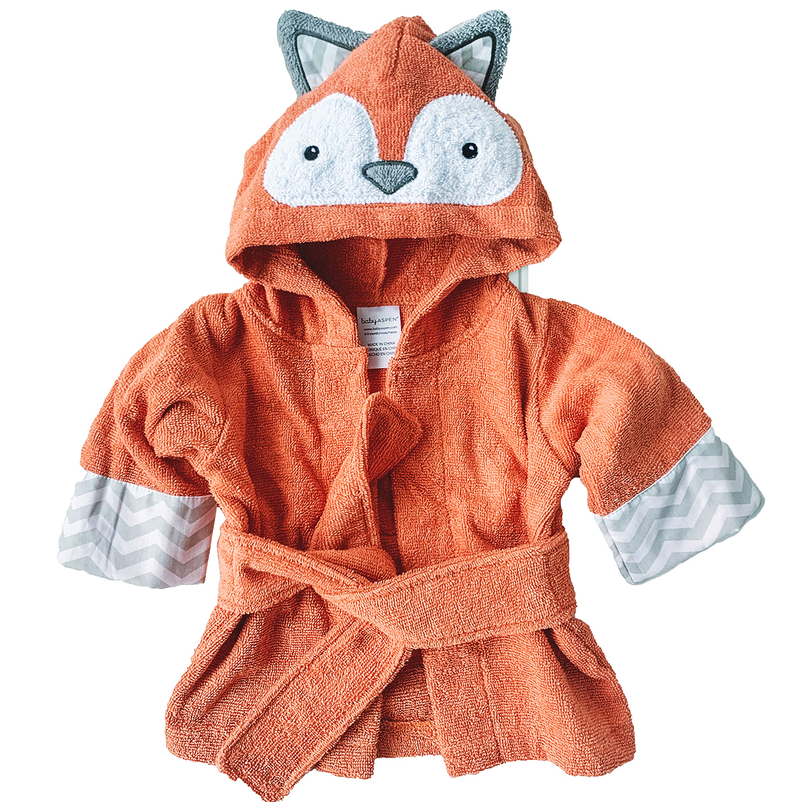 Baby Aspen Hooded Towel/Baby Robe