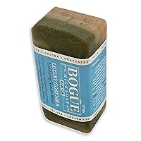 Handmade Bogue Goat Milk Soap- No.29 Exfoliating Ojai Blend-detoxifying Juniper relieves stress, Healing Elemi & Vetiver & Soothing Cedarwood