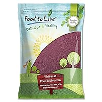 Food to Live Black Elderberry Powder, 8 Pounds - Raw Dried Berries, Unsulfured, Vegan, Bulk, for Baking, Juices, Smoothies, Yogurts, Instant Breakfast Drinks, No Sulphites, Contains Maltodextrin