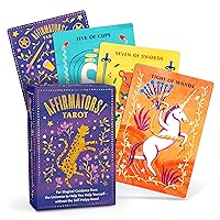 Knock Knock Affirmators! Tarot Cards Deck with Positive Affirmations for Magical Guidance from The Universe to Help You Help Yourself Without The Self-Helpy-Ness