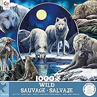 Lisa Parker - Wild - Wild Wolves Collage - 1000 Piece Jigsaw Puzzle