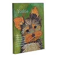 One Bella Casa 10168WD20 Yorkshire Terrier 1 Canvas by Ursula Dodge, 20