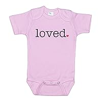 Loved Heart/Baby Onesie/Sublimation/Infant Bodysuit/Newborn Outfit/Onesies/Love